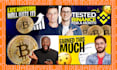 design a best eye catchy crypto youtube thumbnails