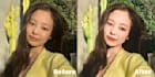 retouch, color correct and create korean natural makeup look