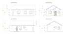 draw 2d architectural elevations and sections