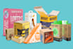 do custom packaging box design and box dieline cutline