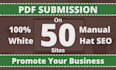 do 50 PDF submissions on top sharing sites