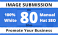 do infographic or image submission on the top 80 websites