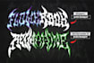 create chrome metal typeface for your design
