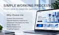 build a peptide website with a reconstitution calculator