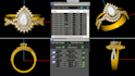 make customized jewelry designs as 3d models