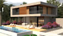 design house exterior and interior,3d modeling and rendering