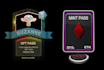 create premium 3d nft membership, trading card animation
