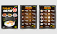 design restaurant menu, menu card and brochure design