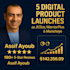 launch your 5 digital products as an expert on jvzoo, warriorplus and muncheye