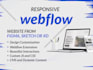 design fast and responsive webflow website