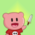 do nft fan art in 2d flat style