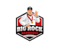 create a beautiful rock BBQ logo design