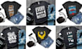 do bulk custom typography and trendy t shirt design