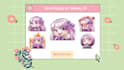 draw cute emoticons and badges for streaming