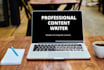 be your SEO website content writer, article and blog writer