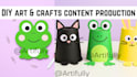 create DIY art and craft videos