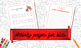 create kids worksheets, activity workbooks for kids