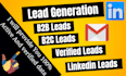 do linkedin lead generation email finder and b2b lead generation
