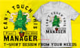 create custom graphic t shirt design and merchandise designs