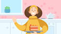gif animation and animate illustration