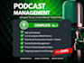 manage podcast, upload, publish, and promote