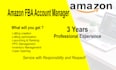 be your amazon account manager, amazon fba expert