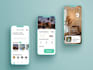 design a high quality UI UX modern app design using figma