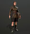 3d character low poly, middle poly, 3d models, sculpting