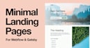 create minimalist landing pages that converts
