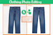do  clothing photo editing