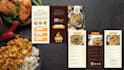 design a beautiful and fast restaurant menu