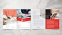 design spa, skincare, beauty product, flyer and brochure