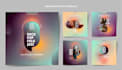 design professional social media posts , canva templates