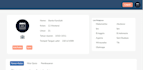 be your front end using HTML, CSS, javascript and framework