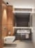 create realistic bathroom interior rendering as per the drawing layout