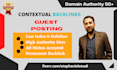 do a guest post, high dr, da, guest post on high authority site