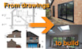 create architectural, building regulation drawings, and structural, 3d visuals