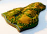 do a topographical survey from google earth