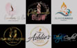 design a candle logo and candle business product label