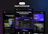 do figma modern, clean and professional website uiux design
