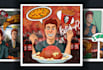 draw custom cartoon or pop art illustrations