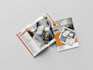 do modern or creative catalog design