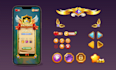 create 2d game icons, assets, props or illustration