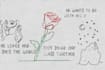 create creative hand drawn lyric music video