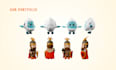 design 3d cute characters, animals, cartoon modeling for your mascot or 3d print