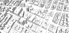 make a low poly landmark 3d city models