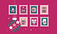 create a unique holiday illustration for your cards, posters and gifts