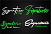 design professional signature logo