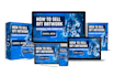design 3d digital product mockup, online course bundle