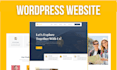 design a modern SEO optimized wordpress website with elementor and woocommerce